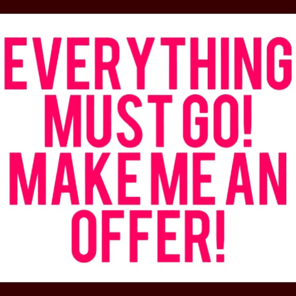 EVERYTHING MUST GO 💜